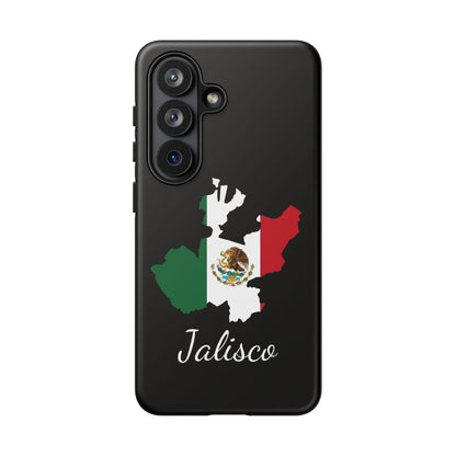 Jalisco Mexico Flag Map Phone Case | Mexican American Pride Tough Case for iPhone & Samsung