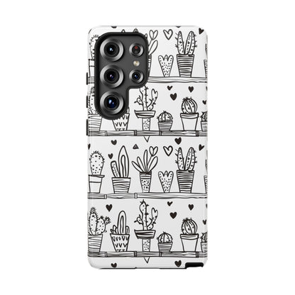 Cactus Succulent Phone Case Cute Plant Aesthetic iPhone Samsung Cover