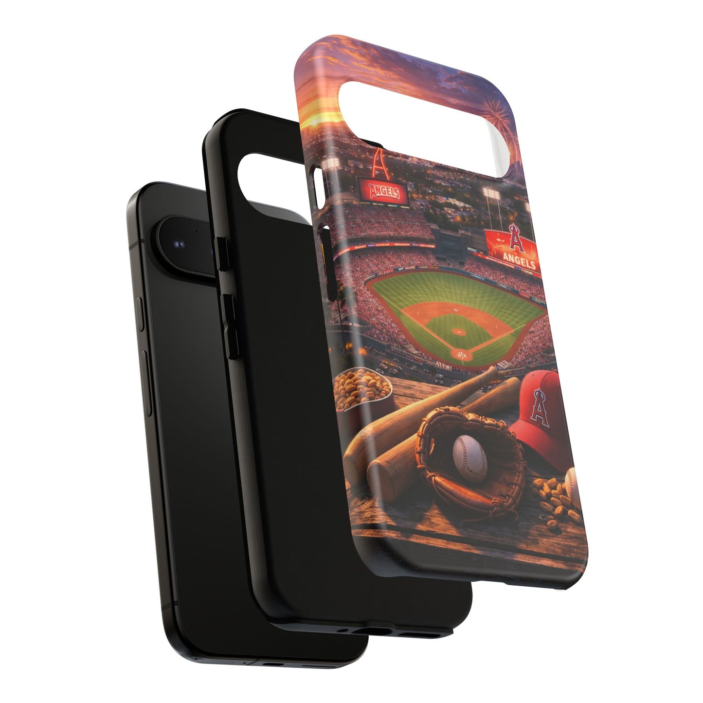 Baseball Stadium Phone Case Sports Fan Ballpark Game Day Tough Case