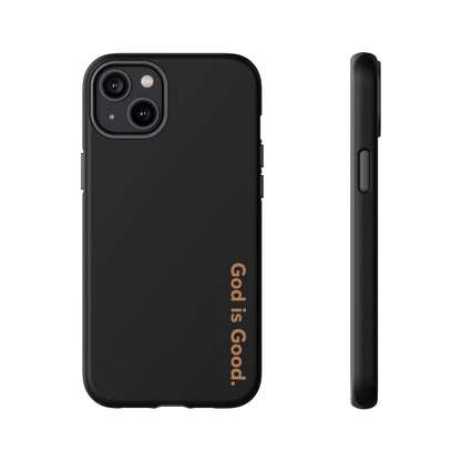 God Is Good Phone Case Minimal Aesthetic Christian Tough Cover