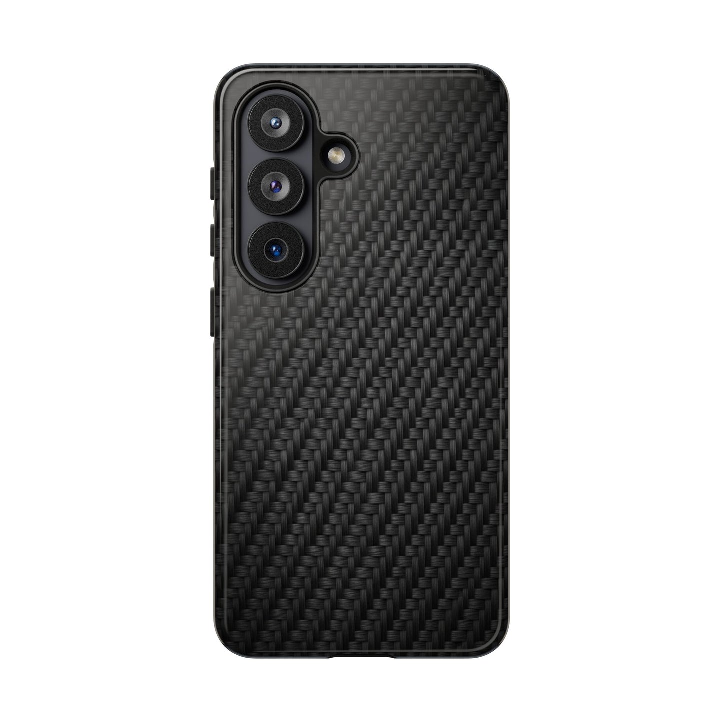 Carbon Fiber Inspired Phone Case – Rugged Slim Protective Tech Case for iPhone & Samsung