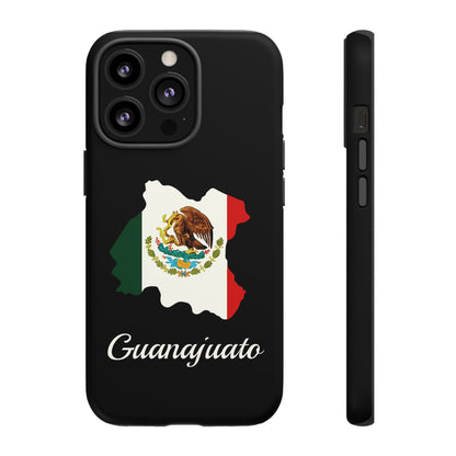 Guanajuato Mexico Flag Map Phone Case | Mexican American Pride Tough Case for iPhone & Samsung