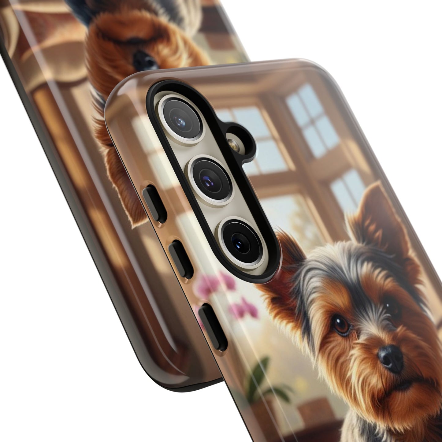 Yorkshire Terrier Phone Case – Cute Yorkie Puppy Tough Case (iPhone, Samsung, Pixel)