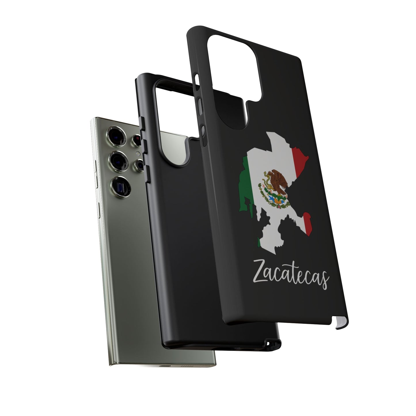 Zacatecas Mexico Flag Map Phone Case | Mexican American Pride Tough Case for iPhone & Samsung
