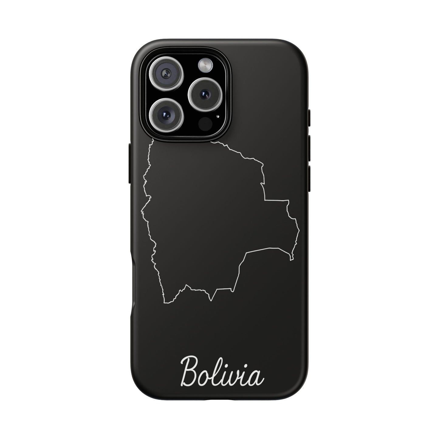 Bolivia Outline Phone Case – Minimal Country Map Tough Cover