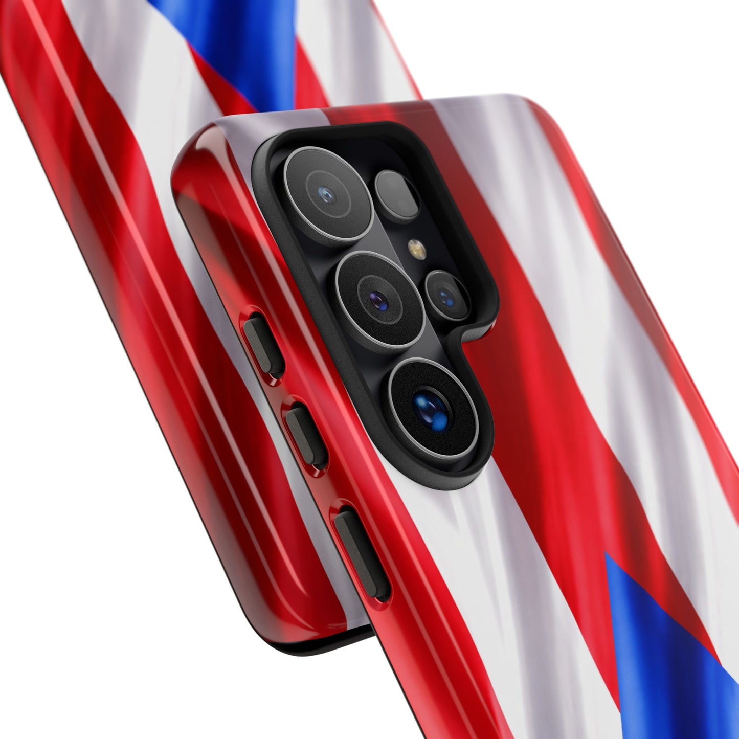 Puerto Rico Flag Phone Case | Boricua Pride Tough Case | Puerto Rican Flag Protective Cover for iPhone & Samsung