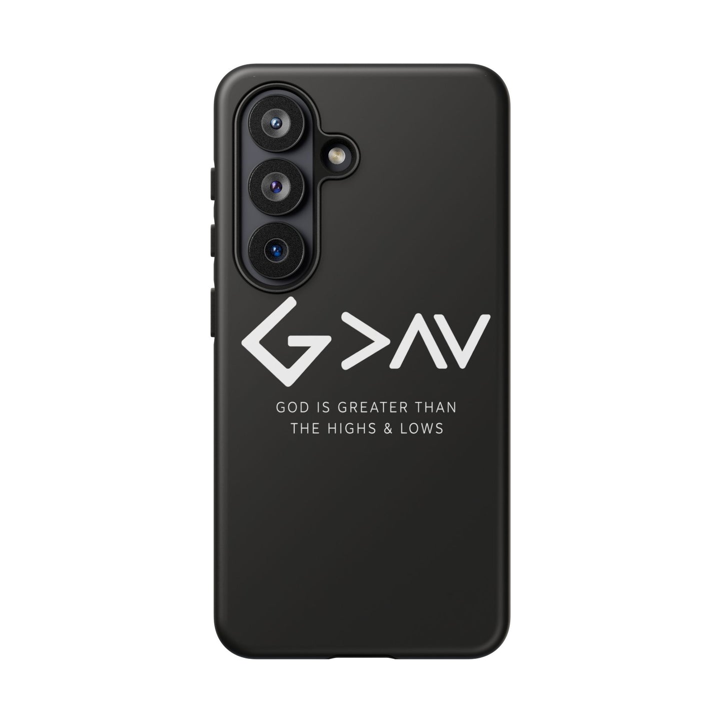 God Is Greater Than The Highs & Lows G>∧∨ Christian Phone Case