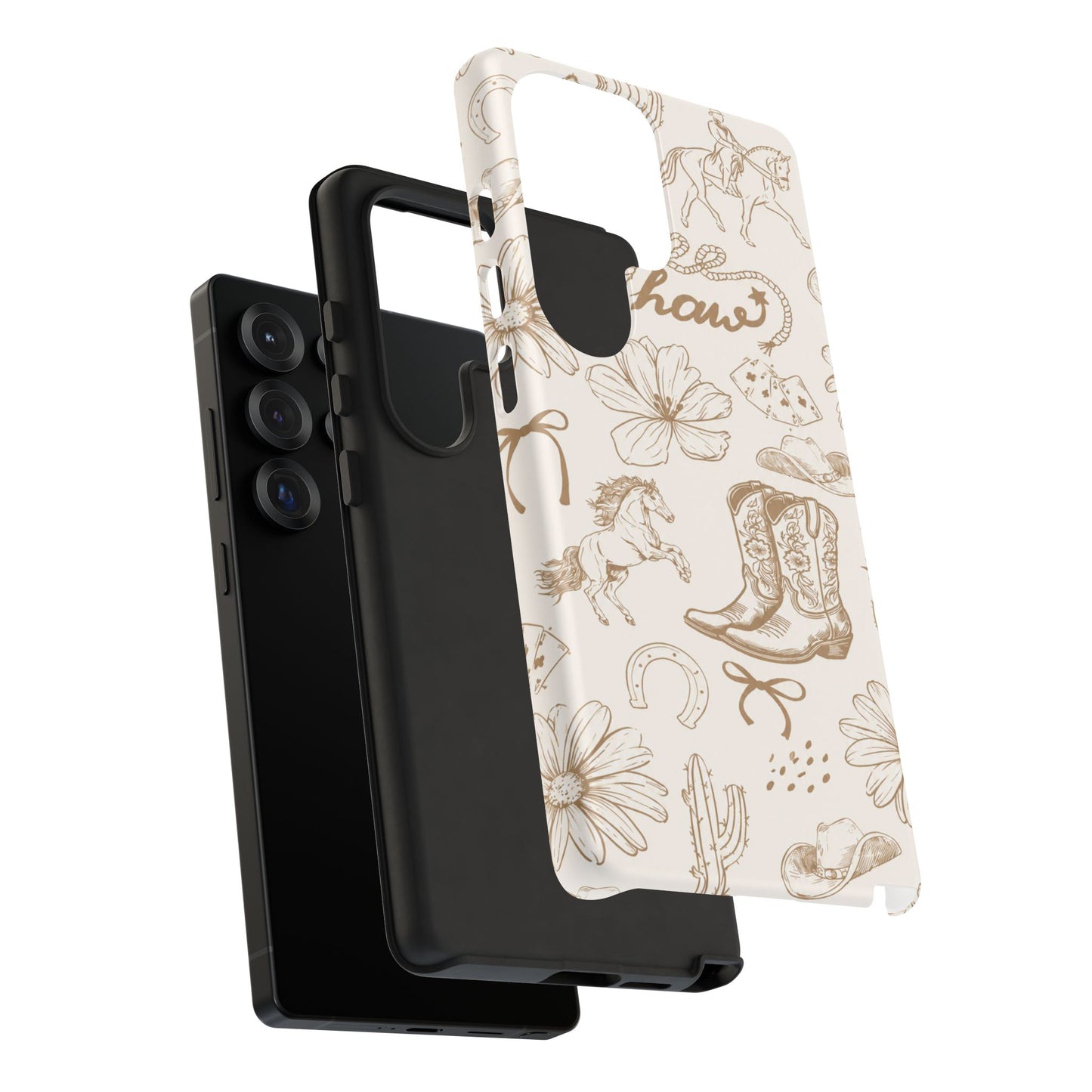 Western Cowgirl Phone Case for iPhone Samsung Galaxy Pixel Tough Case