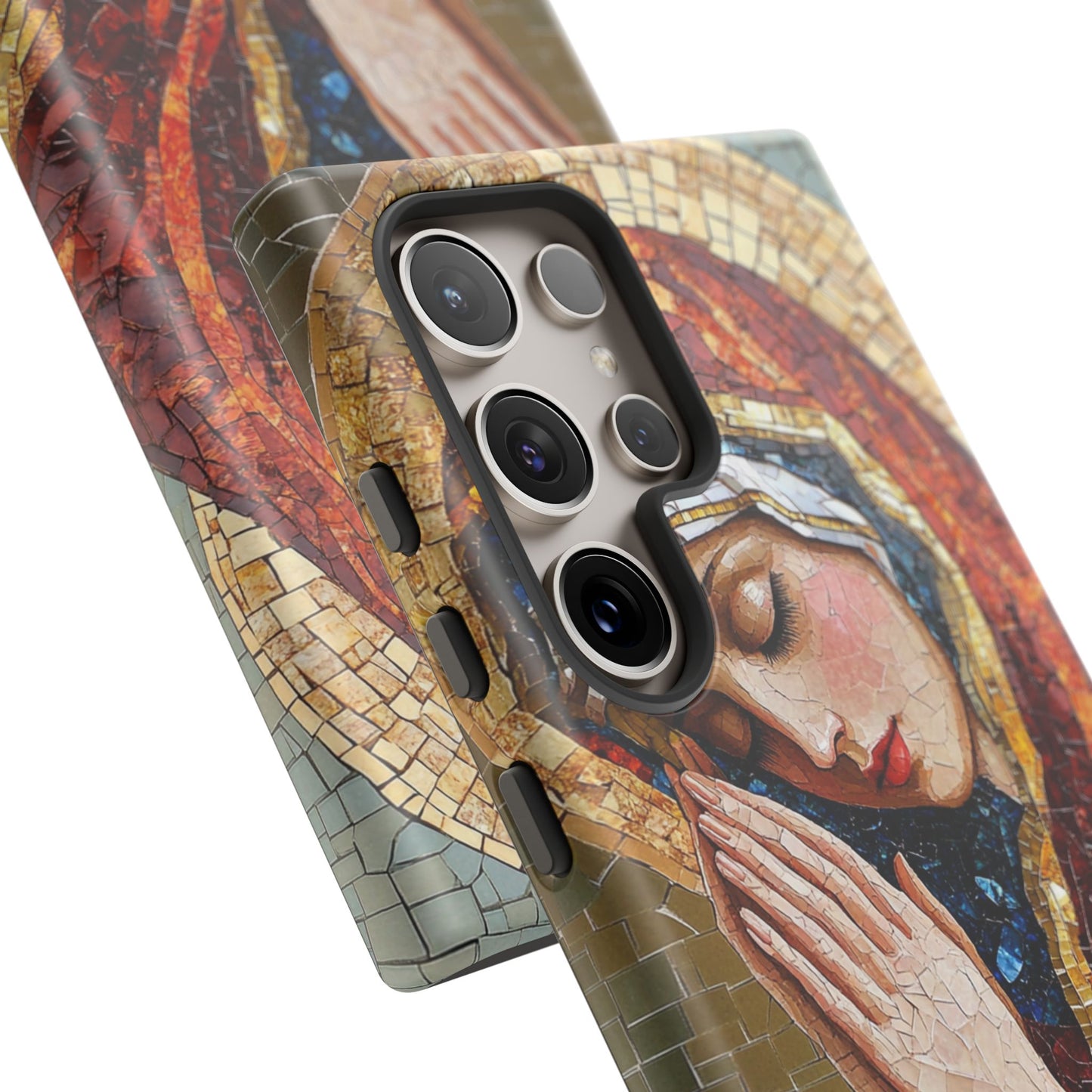 Virgin Mary Phone Case, Catholic Phone Case, Christian Aesthetic Case, Religious iPhone Case, Saint Art Case, Faith Gift