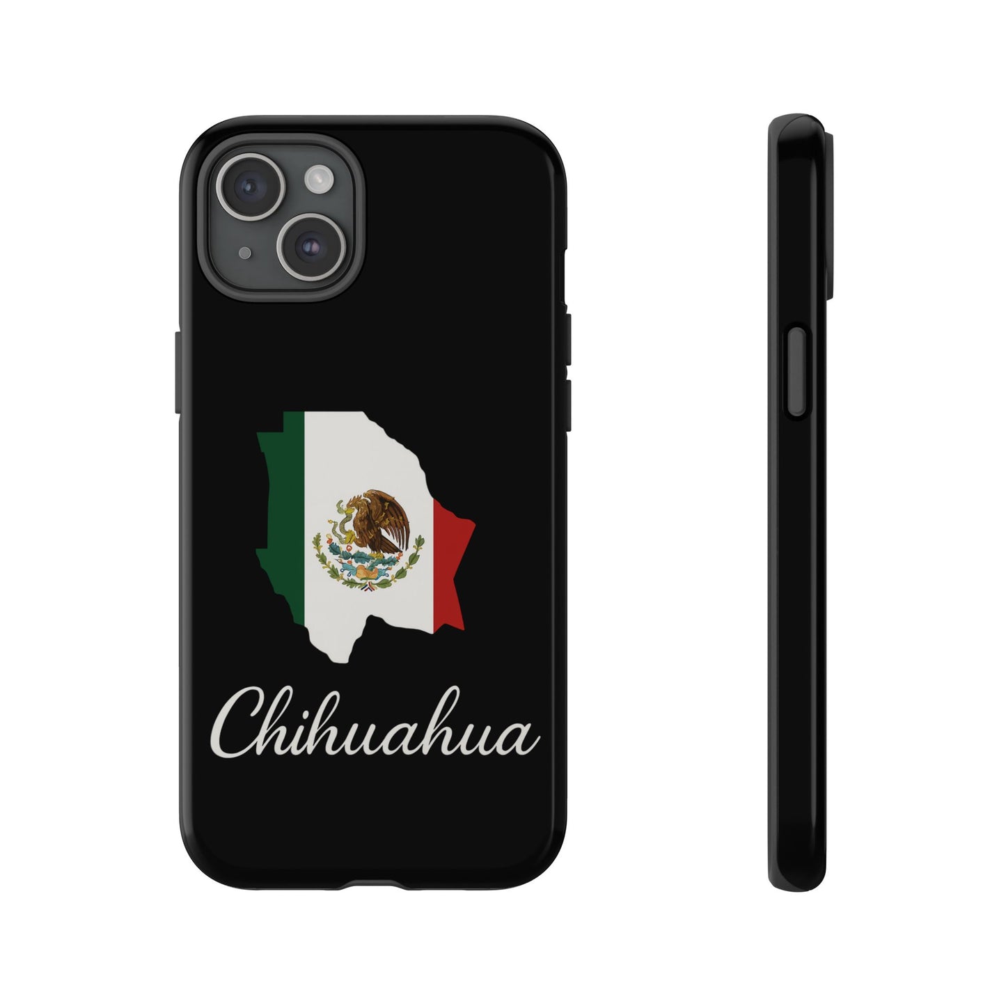 Chihuahua Mexico Flag Map Phone Case | Mexican American Pride Tough Case for iPhone & Samsung