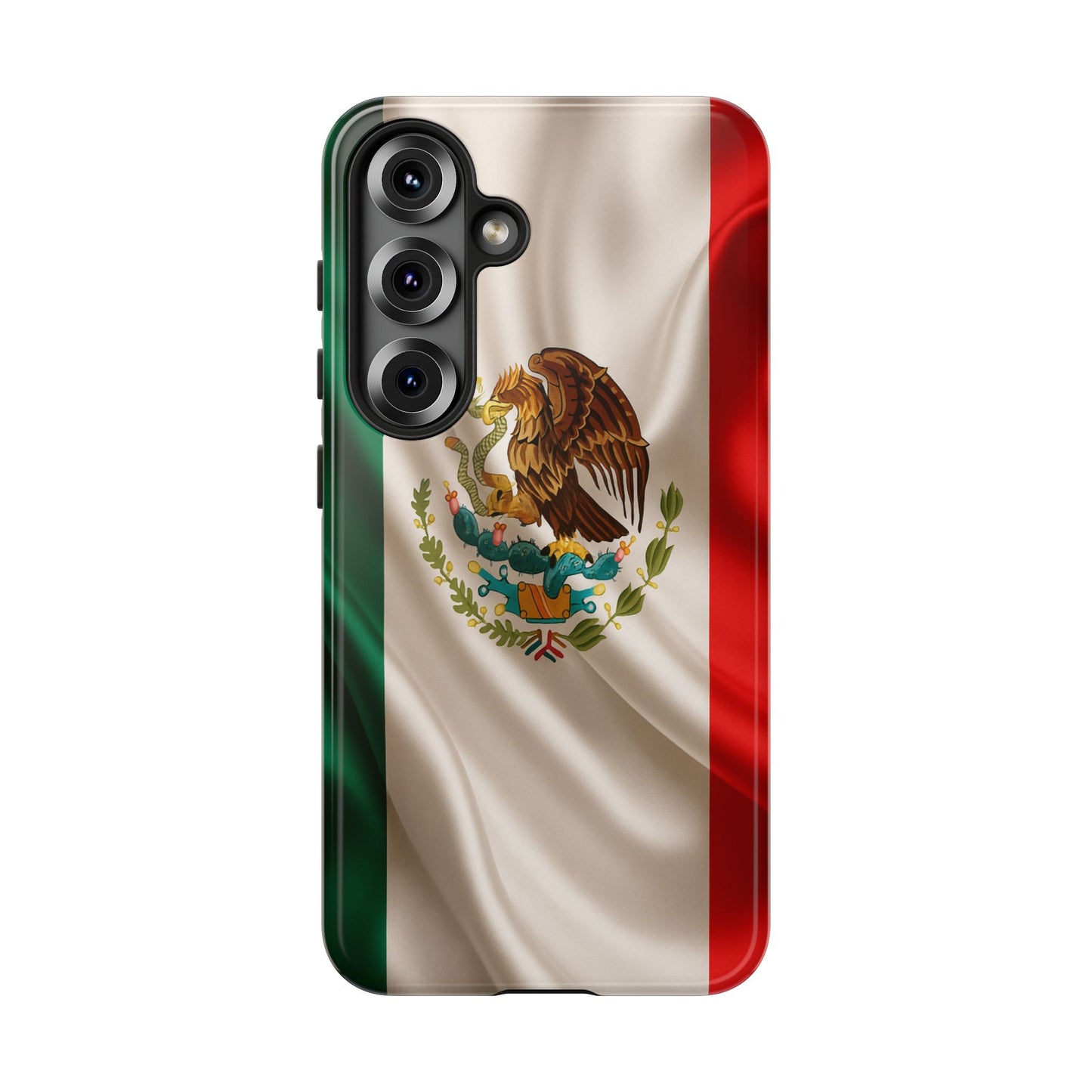 Mexico Flag Phone Case | Mexican Pride iPhone & Samsung Case | Tricolor Aesthetic Tough Protective Cover