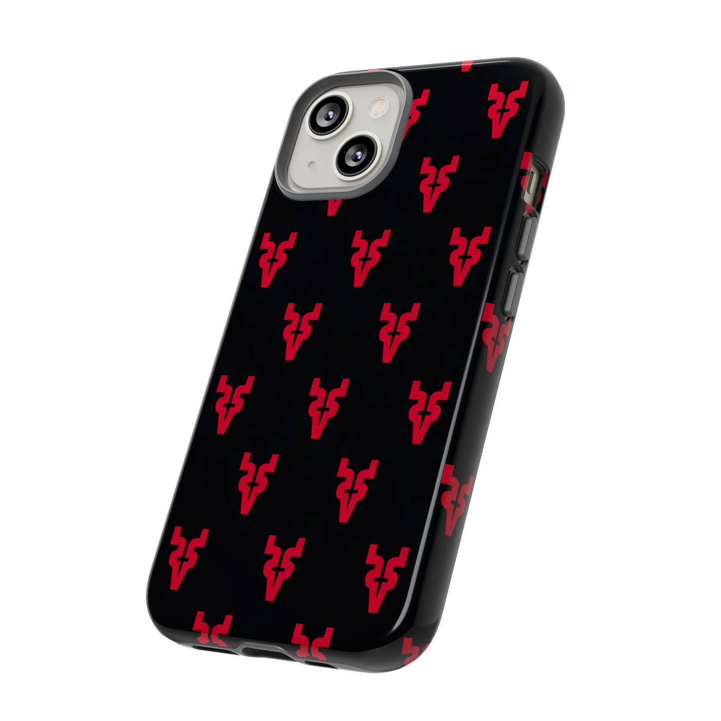 Mazatlán Bull Phone Case – Black Red Streetwear Tough Shockproof Cover