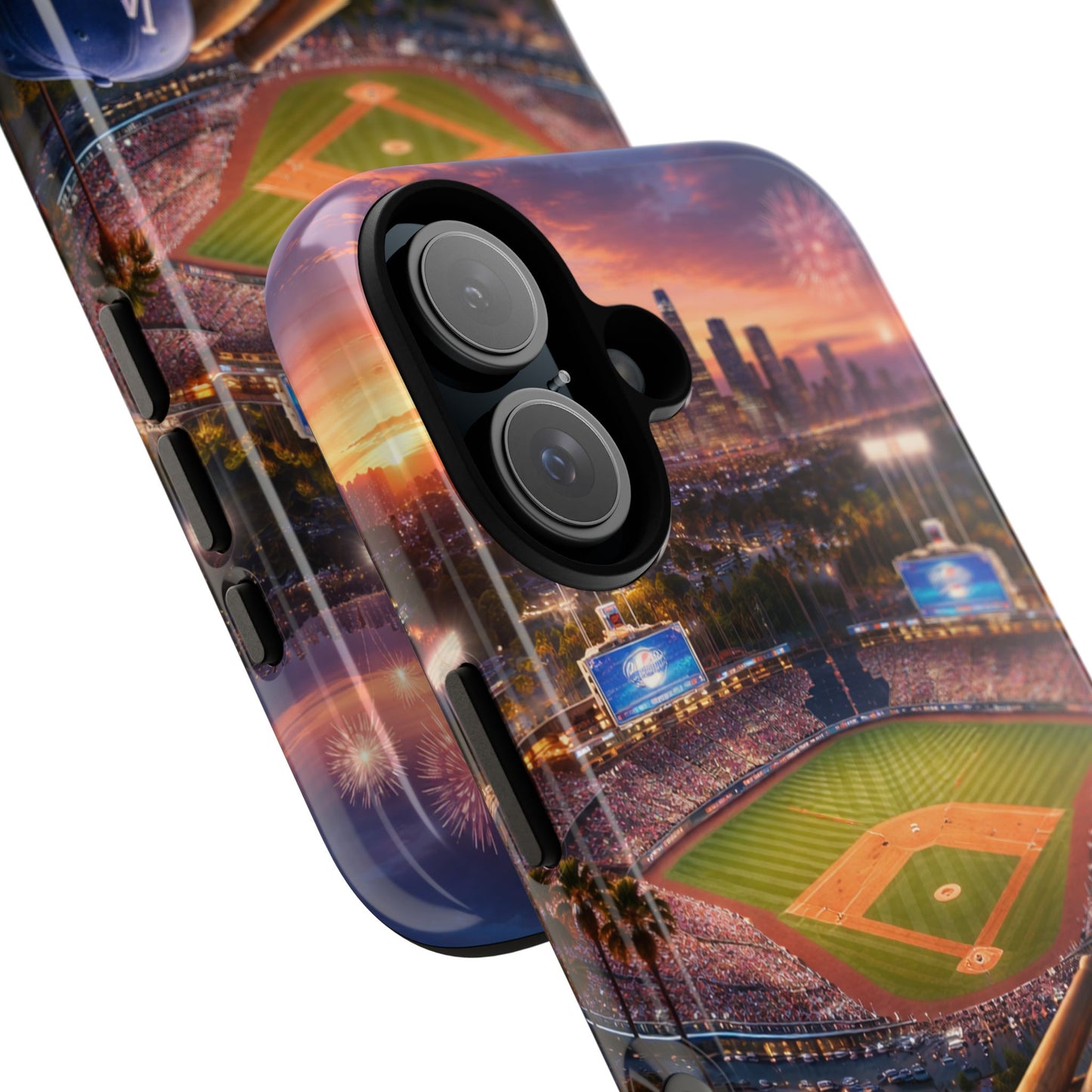 Baseball Sunset Stadium Phone Case LA Game Day Sports Aesthetic Case