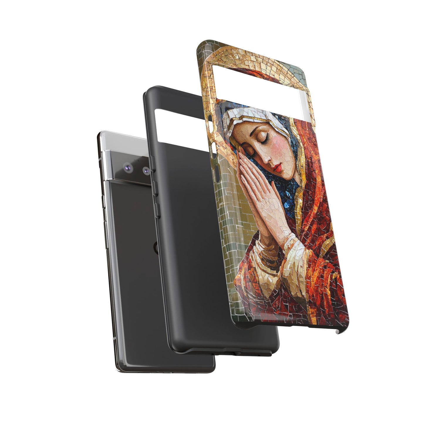 Virgin Mary Phone Case, Catholic Phone Case, Christian Aesthetic Case, Religious iPhone Case, Saint Art Case, Faith Gift