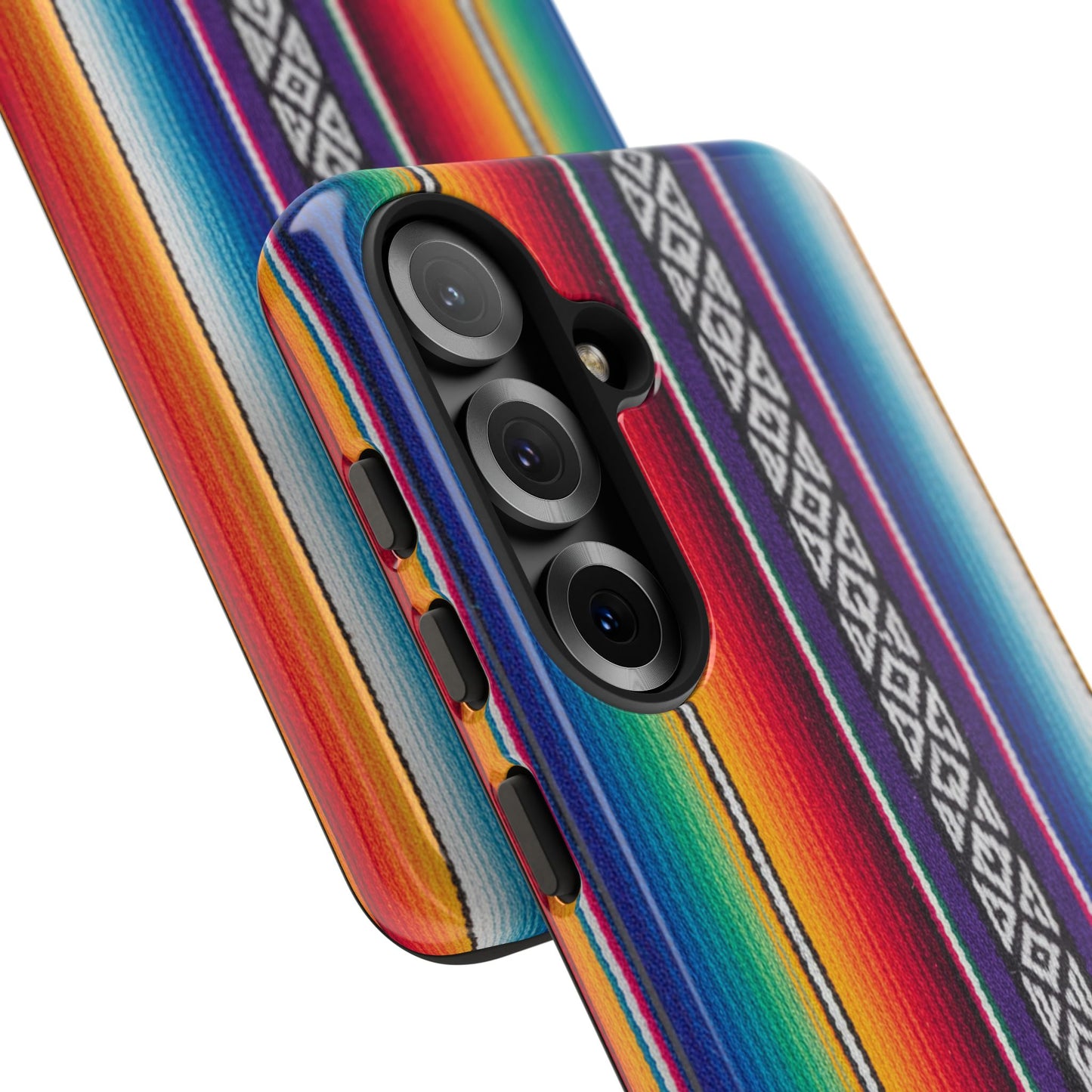 Serape Stripe Phone Case – Colorful Mexican Blanket Pattern Tough Case