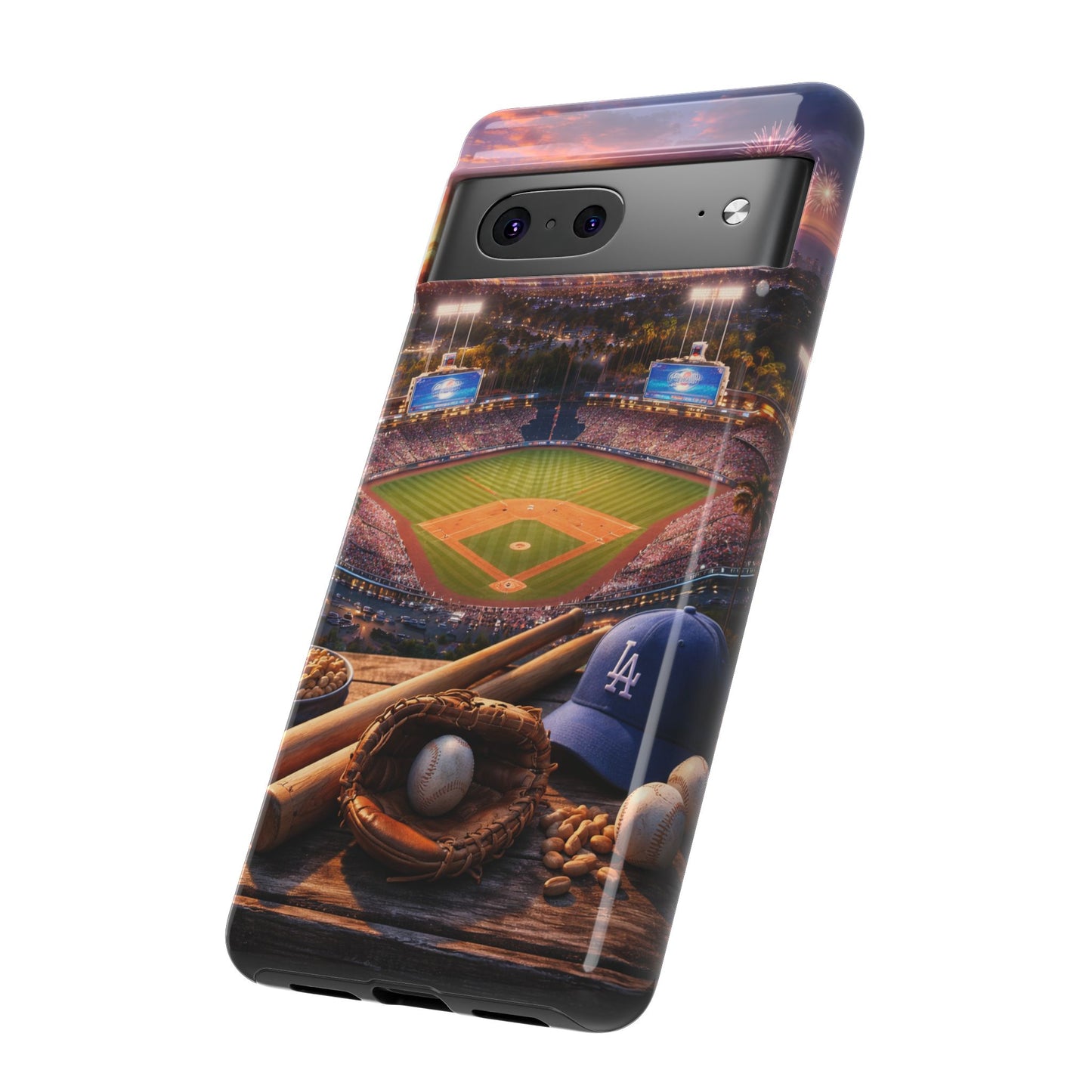Baseball Sunset Stadium Phone Case LA Game Day Sports Aesthetic Case