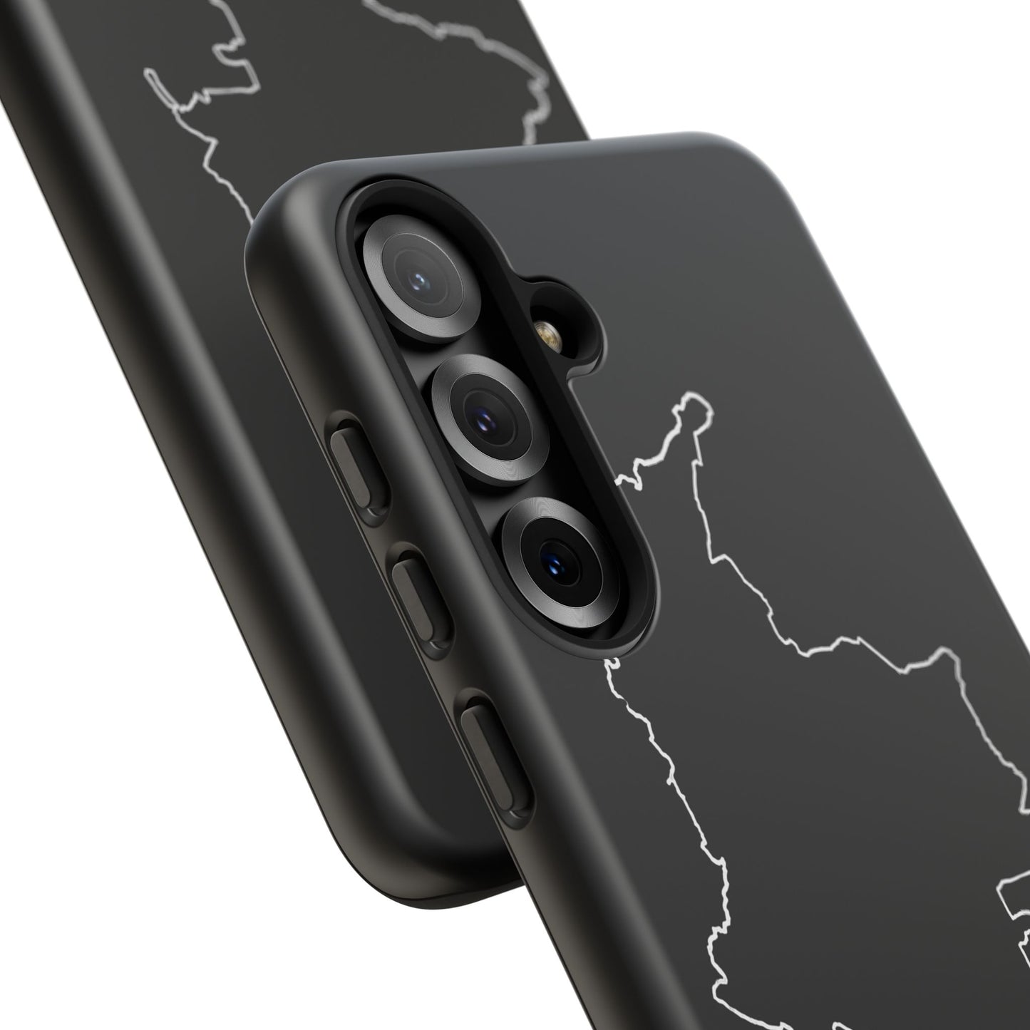 Colombia Outline Phone Case – Minimal Country Map Tough Case (iPhone, Samsung, Pixel)