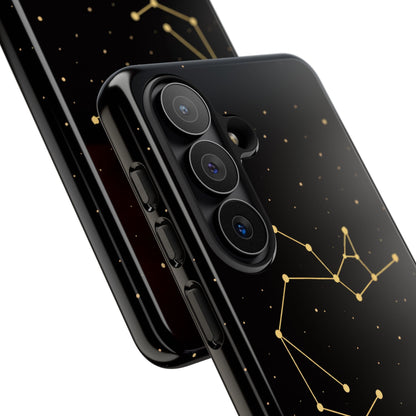 Sagittarius Zodiac Constellation Phone Case – Luxe Gold Celestial Cover