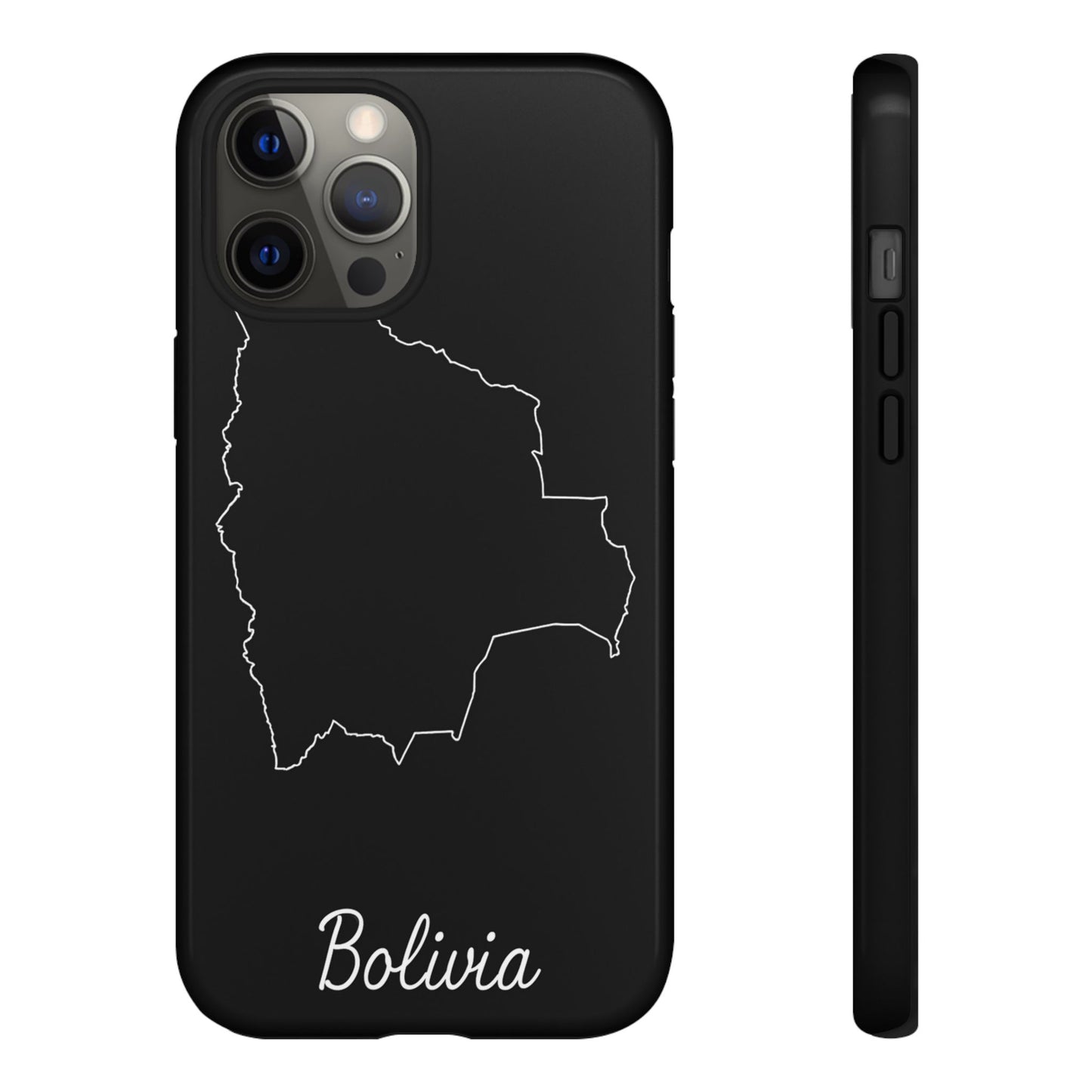 Bolivia Outline Phone Case – Minimal Country Map Tough Cover
