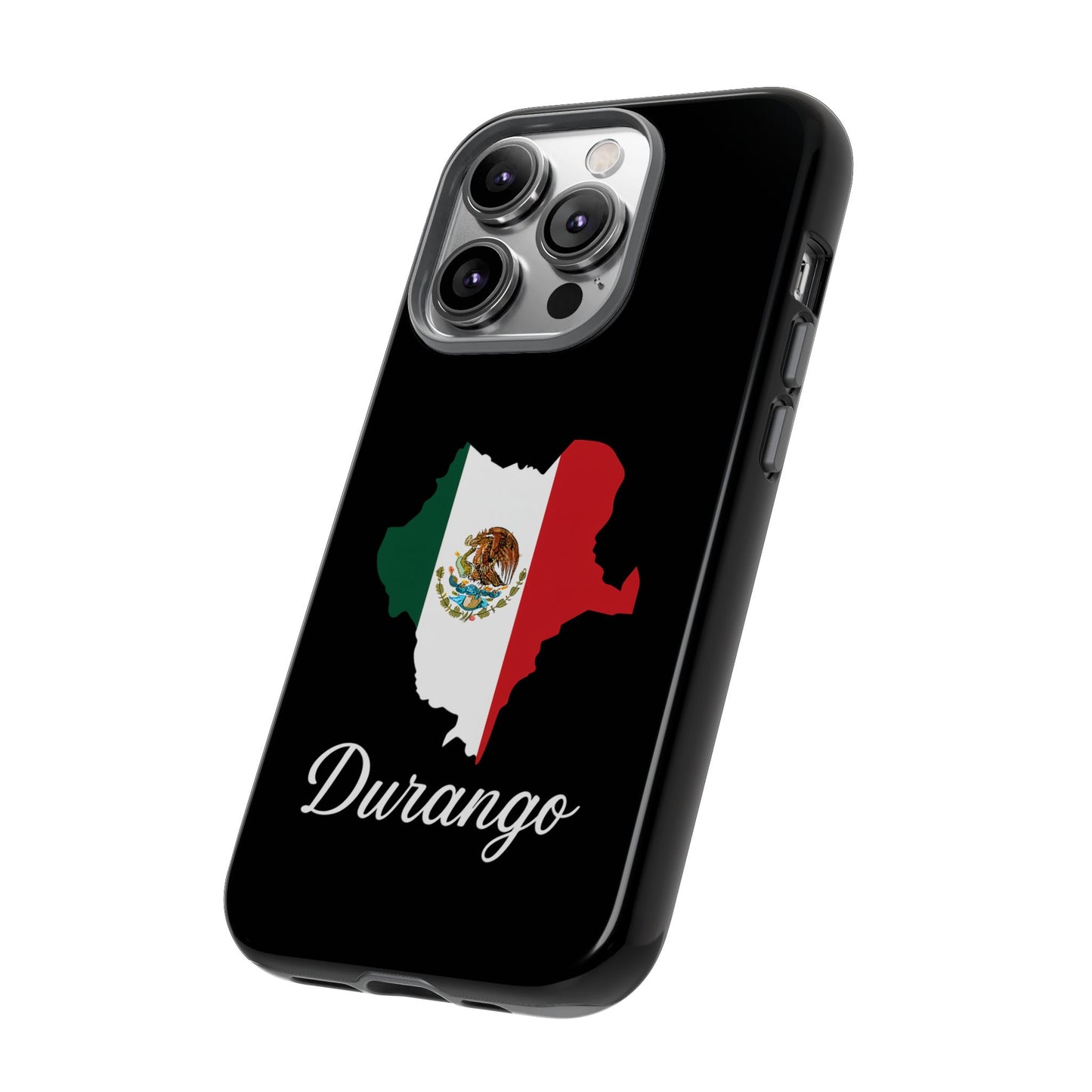Durango Mexico Flag Map Phone Case | Mexican American Pride Tough Case for iPhone & Samsung