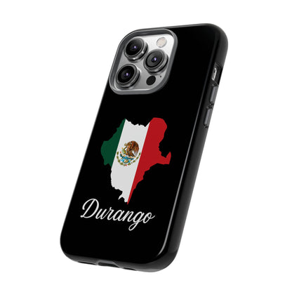 Durango Mexico Flag Map Phone Case | Mexican American Pride Tough Case for iPhone & Samsung