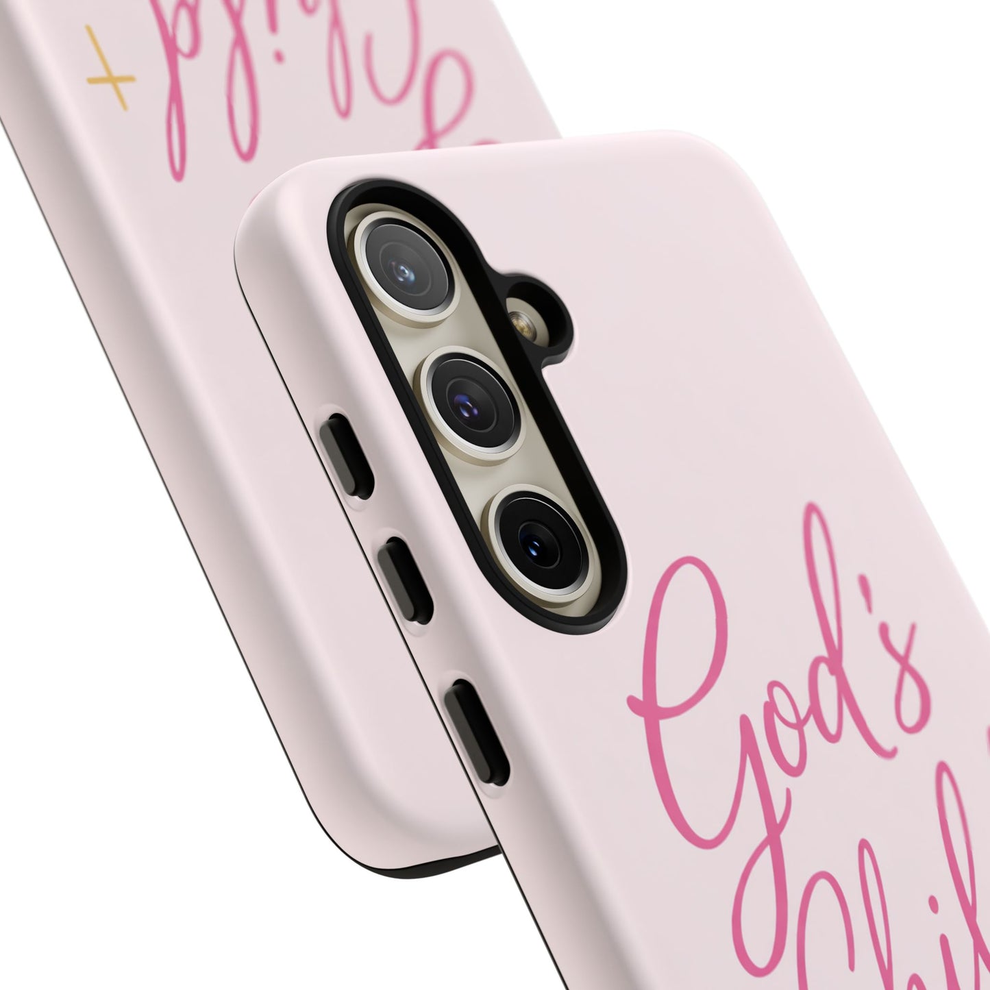 Gods Child Phone Case Christian Pink Aesthetic Tough iPhone Case