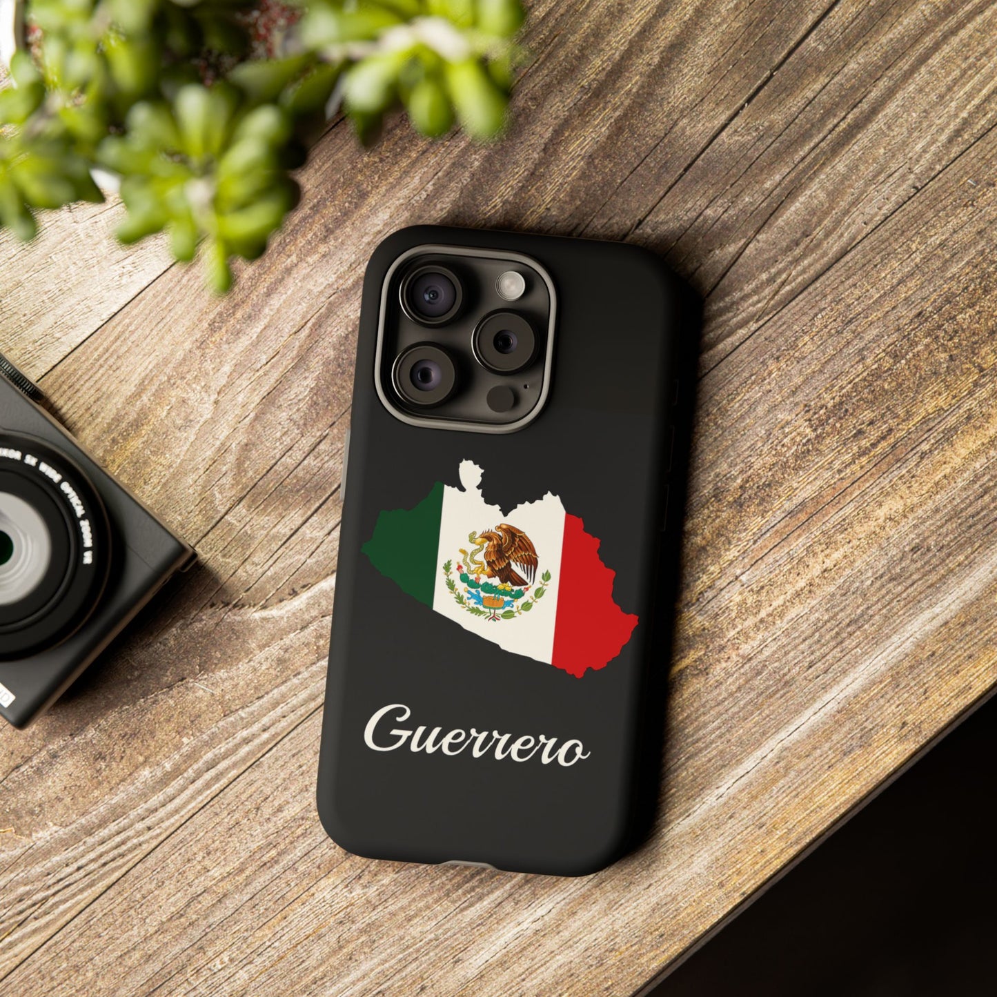 Guerrero Mexico Flag Map Phone Case | Mexican American Pride Tough Case for iPhone & Samsung