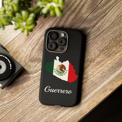 Guerrero Mexico Flag Map Phone Case | Mexican American Pride Tough Case for iPhone & Samsung