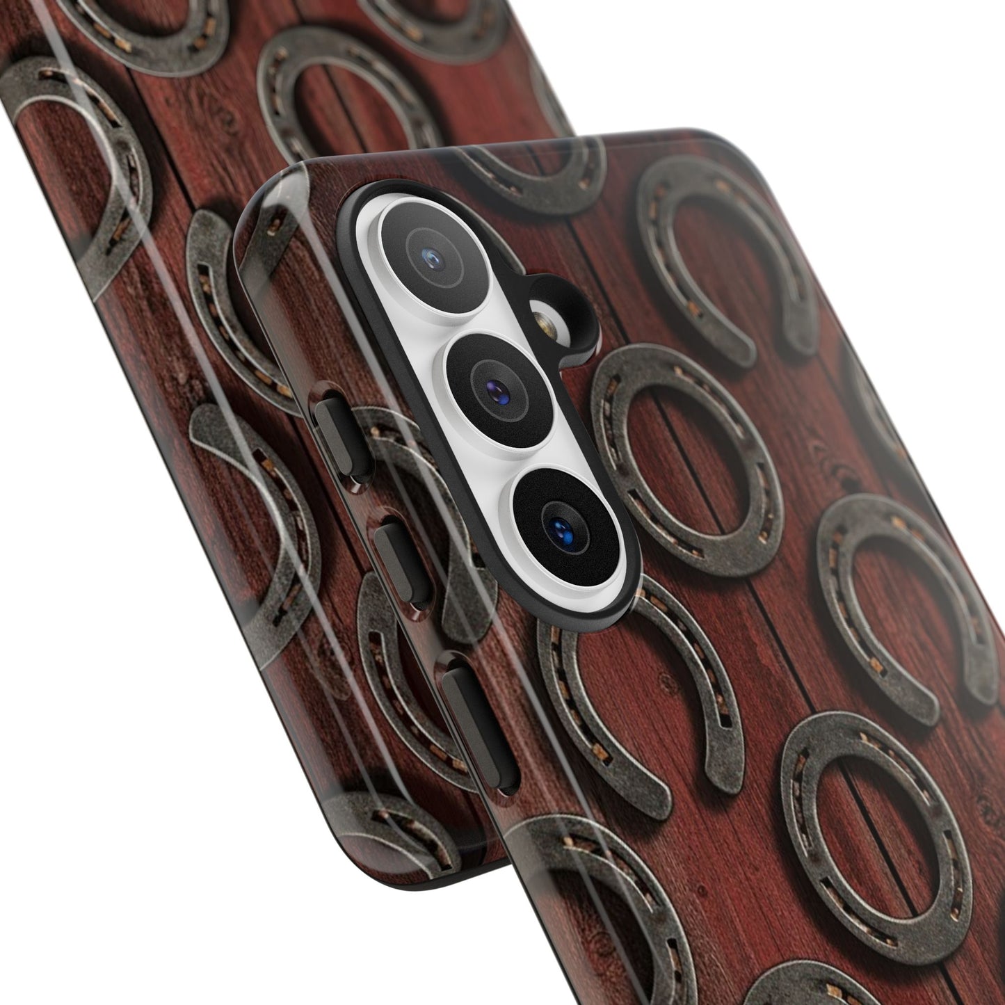 Rustic Horseshoe Western Phone Case – Cowboy Country Ranch Tough Case