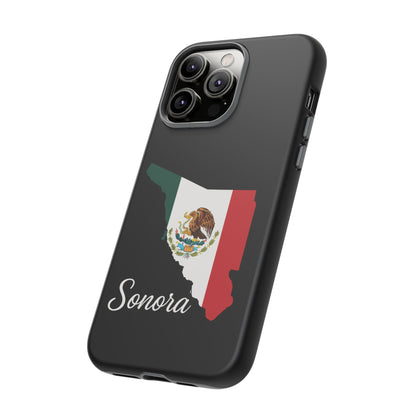 Sonora Mexico Flag Map Phone Case | Mexican American Pride Tough Case for iPhone & Samsung