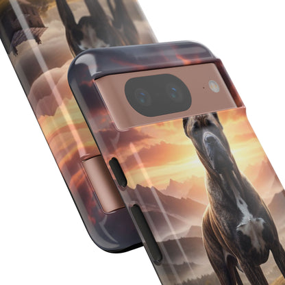 Cane Corso Phone Case – Guard Dog Sunset Tough Case (iPhone, Samsung, Pixel) | Dog Lover Gift