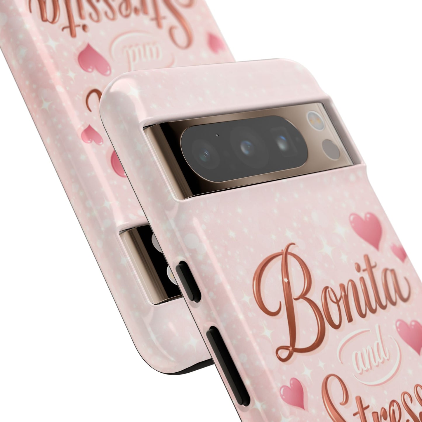 Bonita Stressita Phone Case Cute Latina Aesthetic Pink Coquette Case