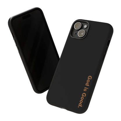 God Is Good Phone Case Minimal Aesthetic Christian Tough Cover