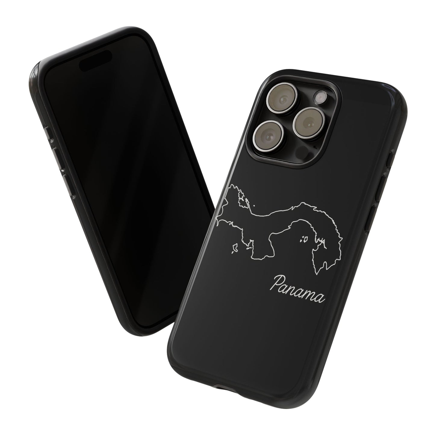 Panama Outline Phone Case – Minimal Country Map Tough Case (iPhone, Samsung, Pixel)