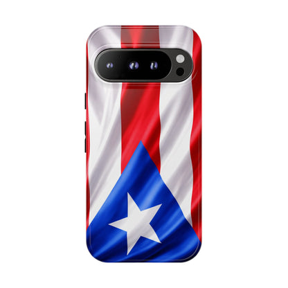 Puerto Rico Flag Phone Case | Boricua Pride Tough Case | Puerto Rican Flag Protective Cover for iPhone & Samsung