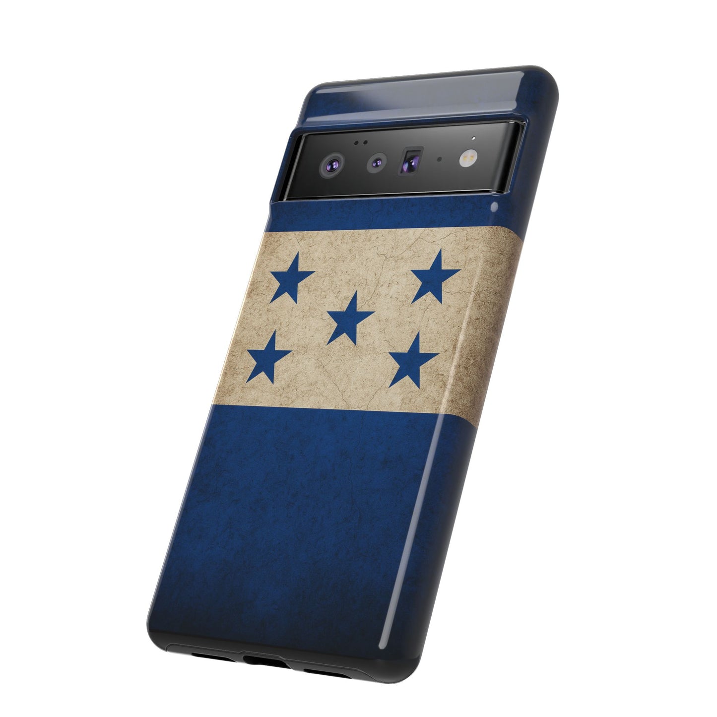 Honduras Flag Phone Case | Vintage Honduran Flag iPhone & Samsung Tough Protective Case