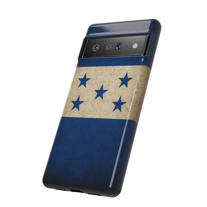Honduras Flag Phone Case | Vintage Honduran Flag iPhone & Samsung Tough Protective Case