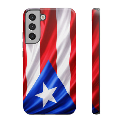 Puerto Rico Flag Phone Case | Boricua Pride Tough Case | Puerto Rican Flag Protective Cover for iPhone & Samsung