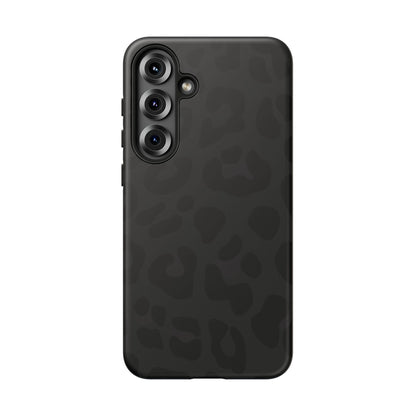 Black Leopard Phone Case | Matte & Glossy Tough Protective iPhone Case