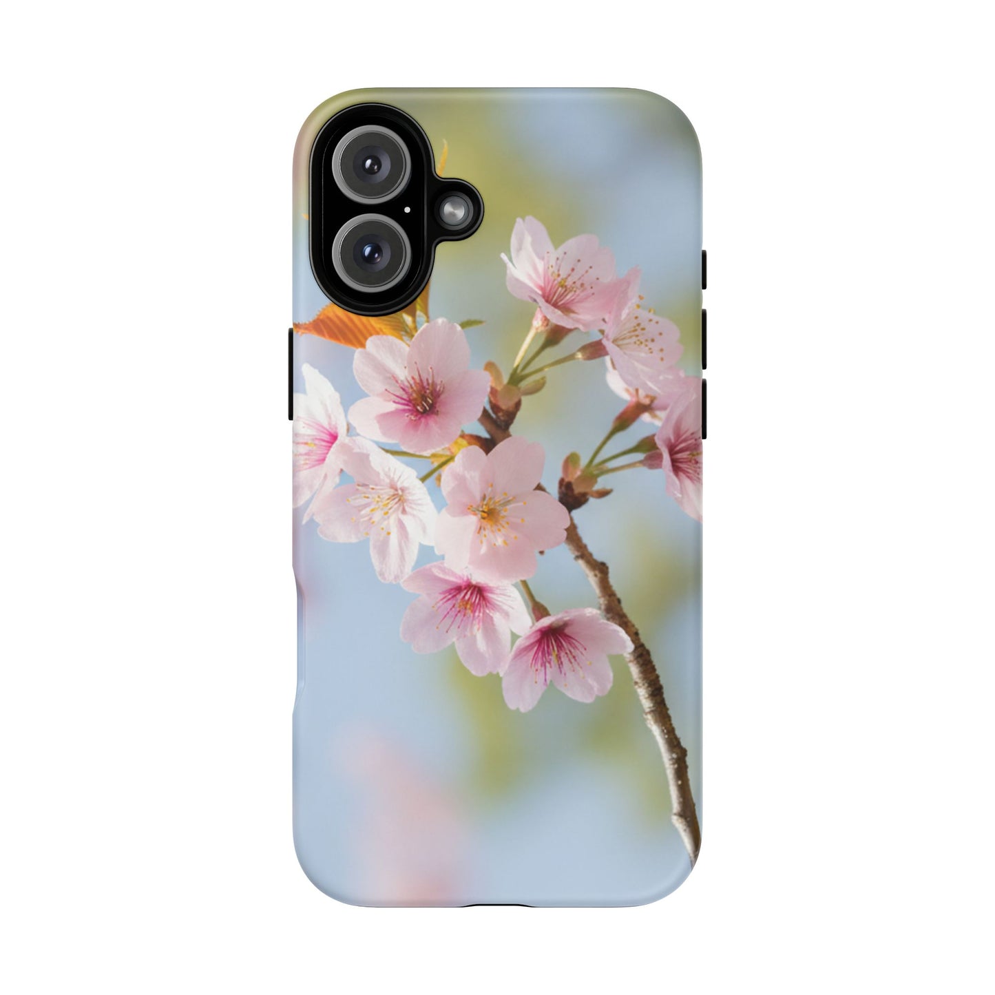 Cherry Blossom Phone Case – Pink Floral Tough Case (iPhone, Samsung Galaxy, Pixel)