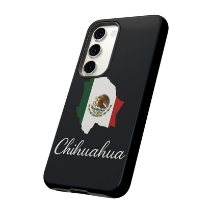 Chihuahua Mexico Flag Map Phone Case | Mexican American Pride Tough Case for iPhone & Samsung