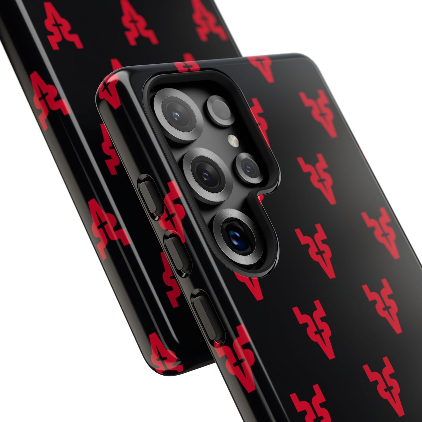 Mazatlán Bull Phone Case – Black Red Streetwear Tough Shockproof Cover