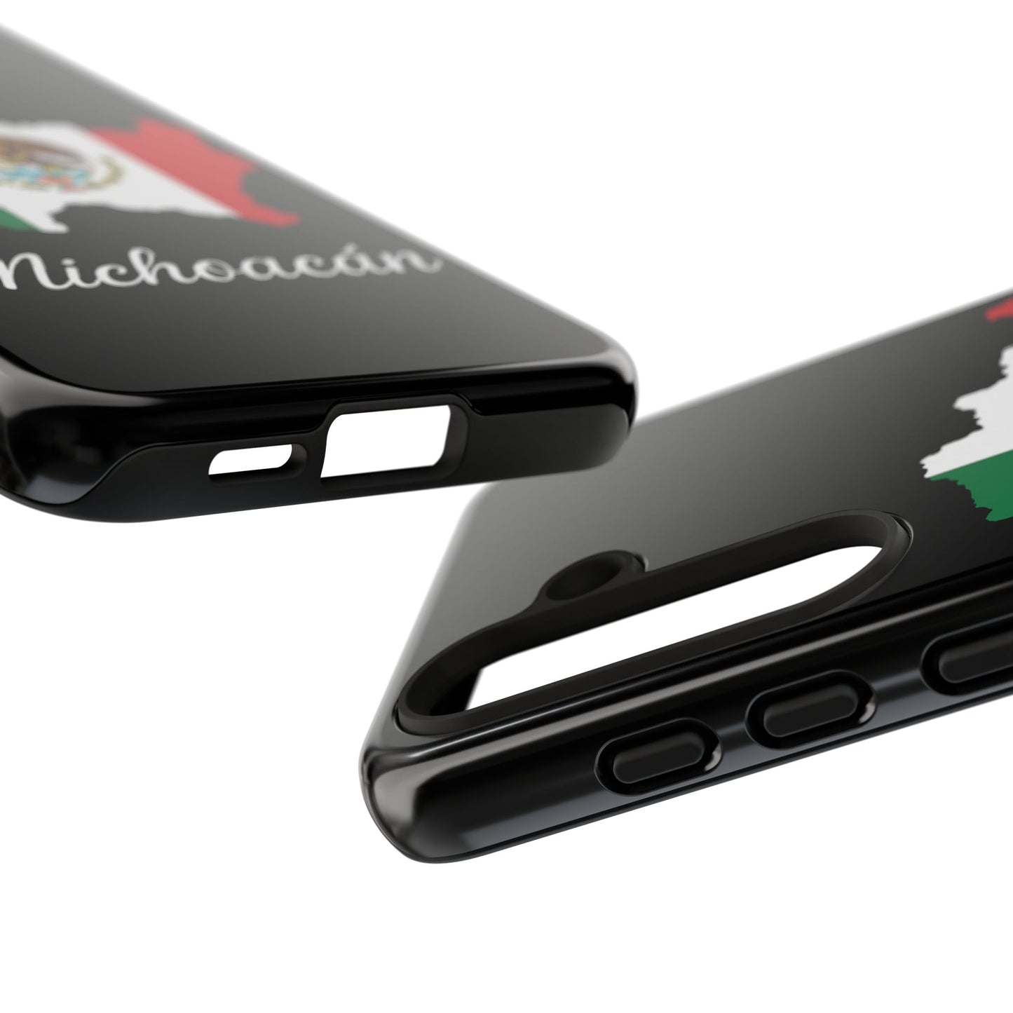 Michoacán Mexico Flag Map Phone Case | Mexican American Pride Tough Case for iPhone & Samsung