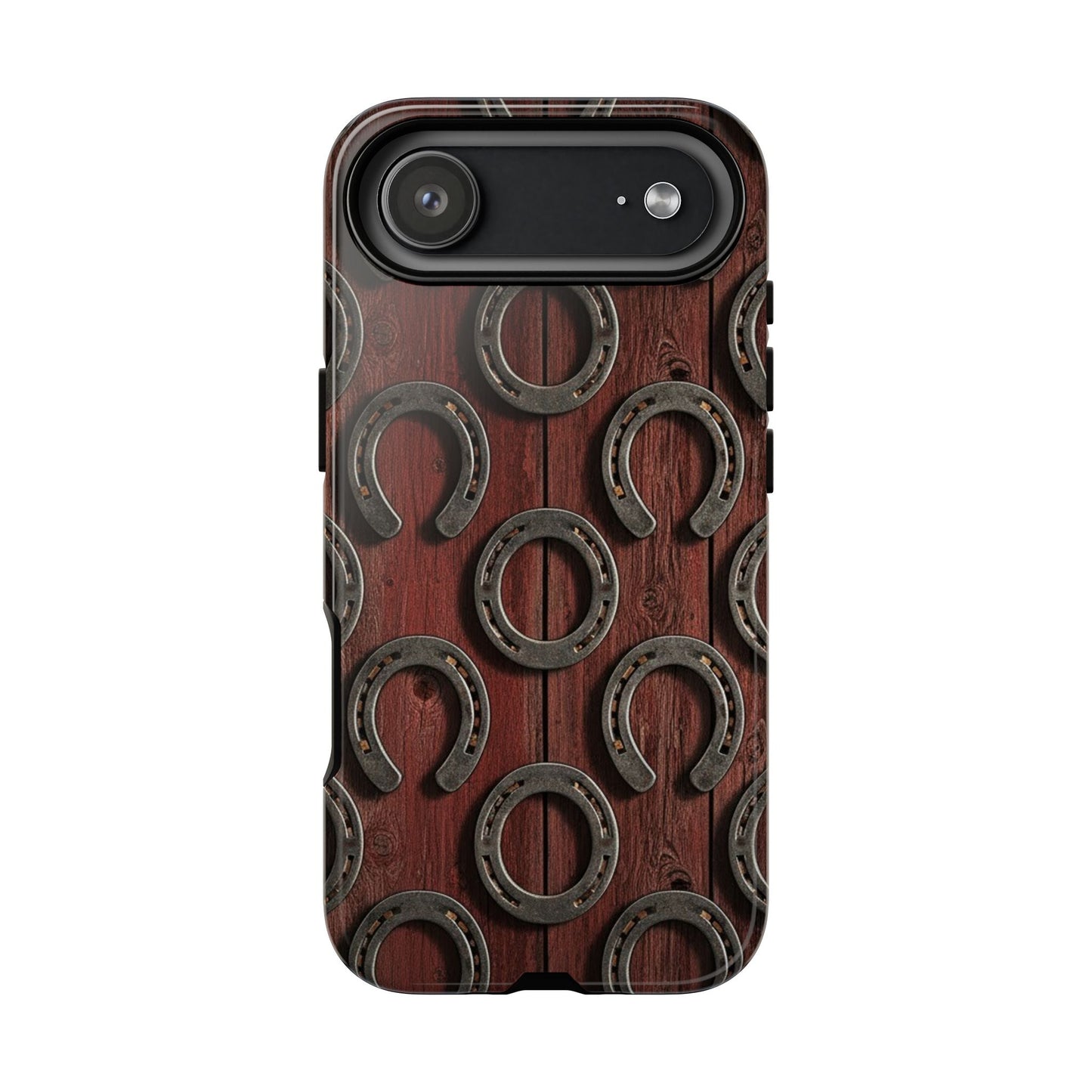 Rustic Horseshoe Western Phone Case – Cowboy Country Ranch Tough Case