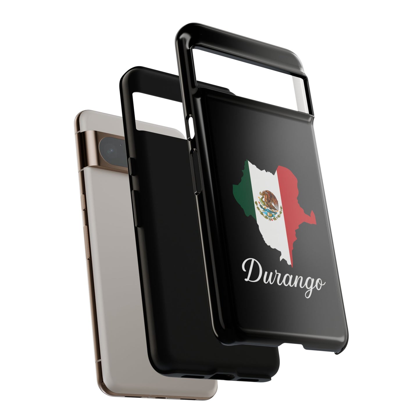 Durango Mexico Flag Map Phone Case | Mexican American Pride Tough Case for iPhone & Samsung