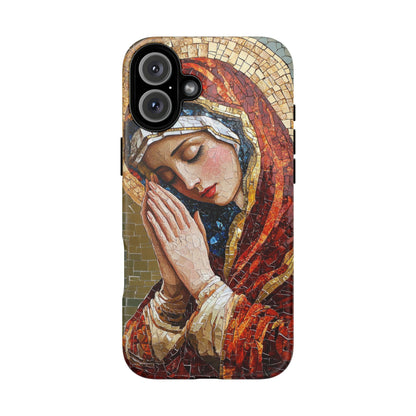Virgin Mary Phone Case, Catholic Phone Case, Christian Aesthetic Case, Religious iPhone Case, Saint Art Case, Faith Gift