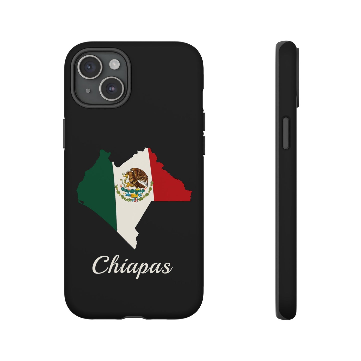 Chiapas Mexico Flag Map Phone Case | Mexican American Pride Tough Case for iPhone & Samsung