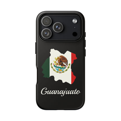 Guanajuato Mexico Flag Map Phone Case | Mexican American Pride Tough Case for iPhone & Samsung