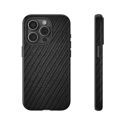 Carbon Fiber Inspired Phone Case – Rugged Slim Protective Tech Case for iPhone & Samsung