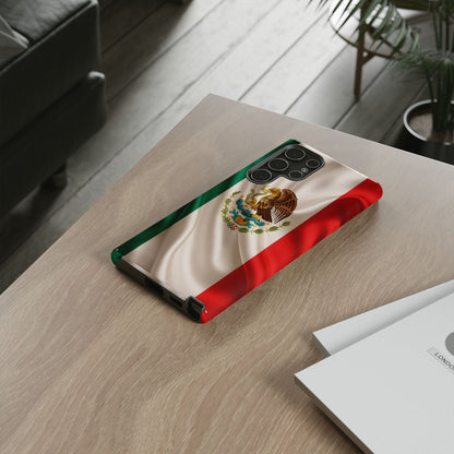 Mexico Flag Phone Case | Mexican Pride iPhone & Samsung Case | Tricolor Aesthetic Tough Protective Cover